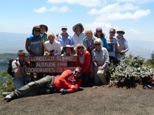 On top of Mount Longonot